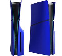 ElitePlay Cobalt Blue PS5 Slim Faceplates Cover Case Replacement Plates Shell Cobalt Blue Accessories for Playstation 5 Slim Model Disc Edition