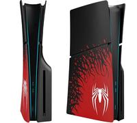 ElitePlay Spider PS5 Slim Faceplates Cover Case Replacement Plates Shell Spider Accessories for Playstation 5 Slim Model Disc Edition