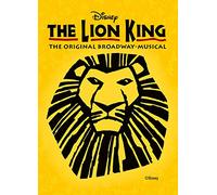 ELITEPRINT BEST UK MUSICAL THEATRE POSTERS THE LION KING On 250gsm PRINT MATERIAL ART CARD A4 Reproduction Poster