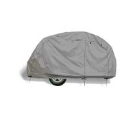 EliteShield Premium Teardrop Trailer Camper Covers, Tear Resistant Teardrop RV Camper Cover with Access Panels, Fits 10'-12'L 6'W Gray Color