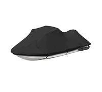 EliteShield Trailerable Jet ski Cover, Waterproof Tear and Fade Resistant Polyester Fits Stand-UP to 3 Seater Sea doo Yamaha Kawasaki waverunner PWC Covers (Fits from 136"-145"(3 Seater))