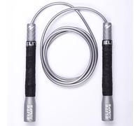 EliteSRS Pro Freestyle Beginner Jump Rope for Adults - Fitness Cardio Training - Long Handles/Comfortable Foam Grip/Forgiving PVC Cord - Indoor or Outdoor Skipping