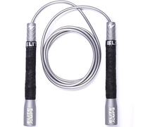 EliteSRS Pro Freestyle Beginner Jump Rope for Adults - Fitness Cardio Training - Long Handles/Comfortable Foam Grip/Forgiving PVC Cord - Indoor or Outdoor Skipping