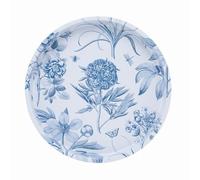elitetins Sanderson Etchings & Roses Deepwell Tin Tray 300 mm (d)