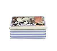 elitetins Tracy Hall - Collies Sheep Dogs - Deep Rectangular Tin- 195 x 154 x 75mm