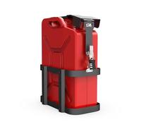 ELITEWILL Gas Can Holder 5 Gallon / 20 Liter Steel Jerry Can Mount Brackets Fit for Water Container Lockable Mounting Bracket for Camping, RV, and Overlanding