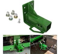 ELITEWILL Lawn Mower Garden Tractor Trailer Hitch Receiver Rear Attachment Green Compatible with John Deere Deer Gator 4x2 6x4