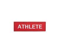 Elitex Training Embroidered Patch with Hook and Loop Back- Athlete - Patch for Cross Training Backpacks and Vests