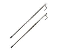 Elitix 2 Pack Telescoping Boat Hooks for Docking, Dinghy Extendable Pole with Hook, Attic Pull Down Hook, Rescue Hooks(700cm/23ft)