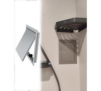 Elitix Bathroom Access Panel 10x10 12x12 14x14 16x16 in, Waterproof Toilet Access Door for Plumbing, Wall Corner Inspection Hole Cover(Gray,740x740mm/29.6x29.6in)