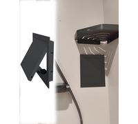 Elitix Bathroom Access Panel 10x10 12x12 14x14 16x16 in, Waterproof Toilet Access Door for Plumbing, Wall Corner Inspection Hole Cover(Black,650x650mm/26x26in)