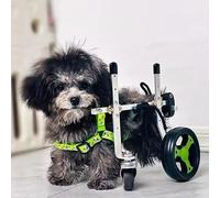 Elitix Dog Mobility Aids Wheelchair Full Support, 4 Wheels Leg Brace for Dogs Back Leg Disabled Dog Rehabilitation Support Cart Help Pets Stand Up(Size L)