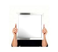 Elitix Stainless Steel Spring Access Panel 10x10 12x12 16x16 20x20 in, Plumbing Inspection Cover for Shower Pipe Hose, Wall Hole Revision Hatch(710x710mm/28.4x28.4in)