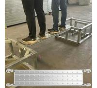 Elitix Work Platform Scaffolding Platform Industrial with Non-slip Surface, Heavy Duty Scaffolds Platform for Building, Engineering Ladder Workbench/Walk Boards(180x24x5.5cm)