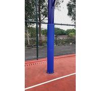 Elitix Wrap Around Basketball Pole Pad with Velcro Straps, Awning Poles Protective Padded for Garage Gym Playground Collision, Portable Round Pole Padding(Blue,Dia 10cm(100mm))