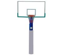Elitix Wrap Around Basketball Pole Pad Wrap for Playground, 22mm Dia Pole Padding Cover for Garage Basement Gym, All-weather Awning Poles Collision Barrier(Gray,H 230cm(2300mm))
