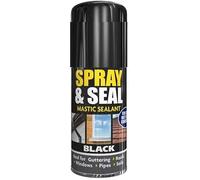 Elito Home & Garden® Seal Spray for Repairing Leaks | Repair Water Pipes, Leaks on the Roof Gutter/Down Pipes, Shed Roofs, Flat Roofs, Windows, Soils | Perfect for DIY Enthusiasts (Black 300ml)
