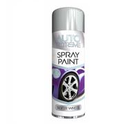 Elito Home & Garden® White Gloss Spray Paint 400ml | Professional Quality | Ideal and Perfect Finish for Cars, Bikes, Vans, Metal and Wood (Silver Wheel Spray Paint, 250 ml)