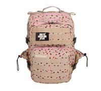 ELITRAINX ELITEX TRAINING 25L Tactical Water Repellent Backpack for Sports, Airplane Cabin, Gym, Computer Compartment, Oxford 1000D, Strawberry