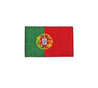 ELITRAINX Embroidered Patch with Hook and Loop Back - Flag Countries of Europe - Patch for Backpacks and Vests Cross Training and Gym (Portugal)