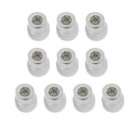 Elitzia 10PCS Diamond Microdermabrasion Tips Replacement Heads for Aqua Peel Hydro Dermabrasion Machines Exfoliating Spare Caps for Skin Cleansing & Dead Skin Removal ETTIP23