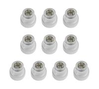 Elitzia 10PCS Diamond Microdermabrasion Tips Replacement Heads for Aqua Peel Hydro Dermabrasion Machines Exfoliating Spare Caps for Skin Cleansing & Dead Skin Removal ETTIP24