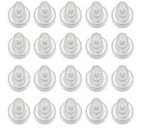 Elitzia 20 PCS Hydro Dermabrasion Replacement Tips Plastic Caps for Hydro Oxygen Facial Machine Exfoliating Tips for Skin Cleaning & Pore Cleansing ETTIP6 Compatible with ETAF1324 ETDN7