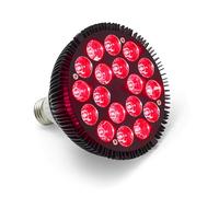 Elitzia 54W Red Light Therapy Lamp 630nm Led Light Therapy Red Light Bulb Heat Lamp Bulb for Improves Blood Circulation Promotes Collagen Regeneration Improve Complexion ETPAR18LR