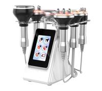 Elitzia 6 in 1 Body Sculpting Cavitation 80k Machine Fat Burning Cavitation Machine Vacuum RF EMS Skin Tightening RF Reduce Wrinkles Radio Frequency Ultrasonic Salon Spa Home Use ETD148 (6 in 1)