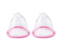 Elitzia Accessories Cup One Pair Breast Enlargement Vacuum Pump Cups For Breast Lifting Machine Salon Spa Equipment Beauty Instrument （Cup 90）