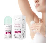 Elitzia Deodorant Women Roll-On Antiperspirant 48-Hour Sweat & Odor Protection Fresh Jasmine Rose Lemon Scent Gentle Refreshing Quick Dry Travel Size Alcohol-Free No White Marks 50ml ETAD02