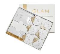 Elitzia Glam Facial Restart Kit for Oxygen Bubble Facial Machine Skin Firming and Hydrating Natural Oxygen Exfoliation and Absorption for Face Skin Care 6 Primer Gels 6 Pods 6 Serum ETD24BD1 (Glam)