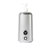 Elitzia Massage Oil Warmer Rotation Control Lotion Warmer Screen display temperature Dispenser Adjustable Temperature 40°C-60°C with Plastic Pump Bottles Heated Lotion Dispenser for Salon Spa ETHOS2