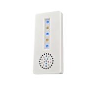 Elitzia Mini UV Light Sterilizer Portable UVC Disinfectant Lamp with Fan USB Rechargeable 3 Timers No-Drill Adhesive Mount for Cabinet, Closet, Shoe Cabinet, Fridge, Drawer, Luggage, Pet Bed ETJ108
