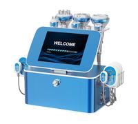 Elitzia Professional 7 in 1 Body Sculpting Machine 30K Cavitation Fat Burning Body Slimming Sculpting Skin Lift EMS&EL RF Vacuum Cavitation Lipo Laser 650nm 5mw Beauty Salon SPA Shape Machine ET6557SL