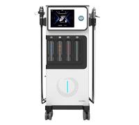 Elitzia Professional 8-in-1 Facial Machine for Salon: Hydro Facial Dermabrasion, RF Lifting (Dual/Circle), Cavitation, Skin Scrubber, Oxygeno CO2, Spray, Cryo Hammer - All-in-One Skincare Beauty Machi