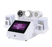 Elitzia Professional Body Sculpting Machine 40K Cavitation Cellulite Reduce Fat Burning Machine Radio Frequency Vacuum Bio Massager Cavitation Fat Burning Skin Care Beauty Salon SPA Device ETCS110