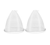 Elitzia Vacuum Accessories Cup for Breast Lifting One Pair Breast Enlargement Pump Cups Machine Salon Spa Equipment Beauty Instrument (Cup 120)