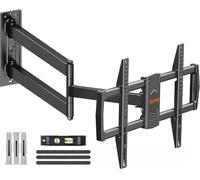 ELIVED 813mm Long Arm TV Wall Bracket for Most 37-75 Inch TVs, Universal Long Extension Arm Corner TV Wall Mount, With Tilt, Swivel, Up to 45 kg, Max VESA 600x400mm, EV1036