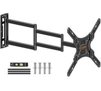 ELIVED Long Arm TV Wall Bracket - Corner TV Mount, 26-65inch, Extension Arm 950mm, Full Motion Swivel and Tilt, Max. 35KG, VESA 400x400mm