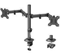 ELIVED Dual Monitor Arm for 13-32 inch Screen, Full Motion Adjustable