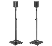 ELIVED Speaker Stands Pair for Sonos ERA100, Sonos One, One SL, Play:1, Adjustable Height Up to 1103mm, Rear Surround Sound, Floor Standing Holder with Cable Management, 5KG Loading, EV5024