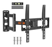 ELIVED Tilt and Swivel TV Wall Bracket for Most 26-60 Inch Flat Curved TVs