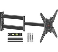 ELIVED TV Wall Bracket with 796mm Long Arm for Most 26-65 Inch TVs, Swivel and Tilt Long Extension TV Wall Mount, Full Motion Corner Wall Mount Max VESA 400x400mm up to 45kg