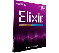 Elixir 80/20 Bronze Acoustic Sets Original Polyweb Coating - Custom Light (0.011-0.052)
