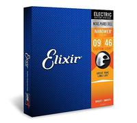 Elixir 12027 Strings Electric Guitar Strings w NANOWEB Coating, Custom Light (.009-.046)