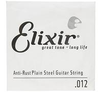 Elixir 13012 Strings Anti-Rust Plated Plain Steel Single String (.012)