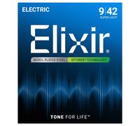 Elixir 19002 OPTIWEB Coated Electric Guitar Strings 9-42