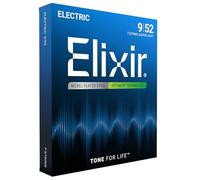 Elixir 19007 Strings 7-string Electric Guitar Strings with OPTIWEB® Coating, Super Light (.009-.052)