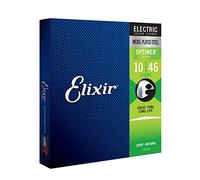 Elixir 19052 Strings Electric Guitar Strings with OPTIWEB® Coating, Light (.010-.046), Blue